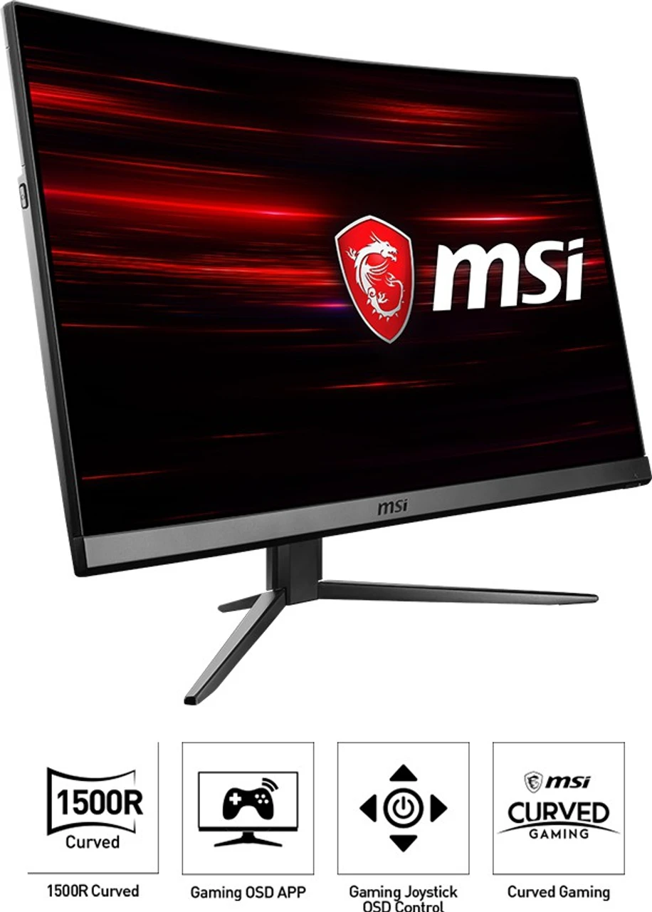 MSI Optix 24 Inch Curved Full HD VA Panel Gaming Monitor