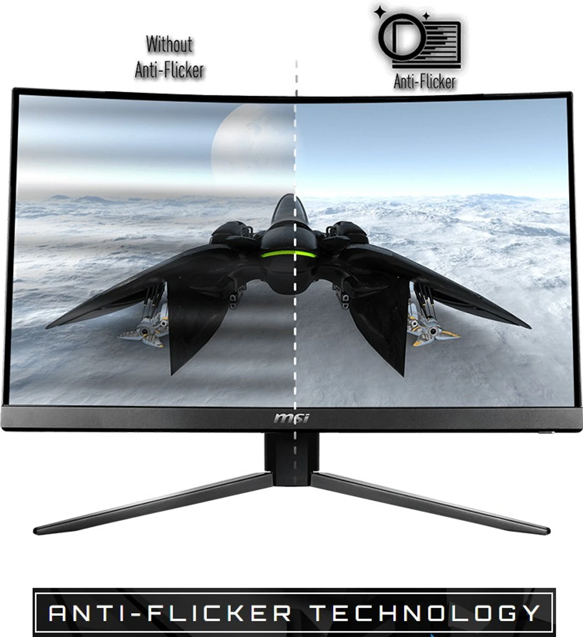 MSI Optix 24 Inch Curved Full HD VA Panel Gaming Monitor - Image 2